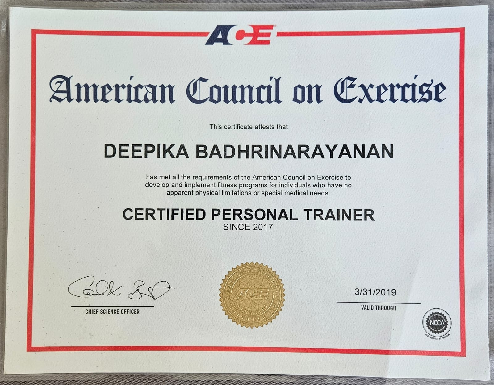 Certificate 4